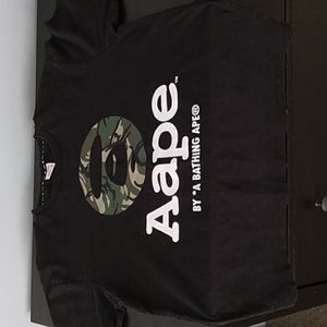 Aape shirt n cargo shorts in size L